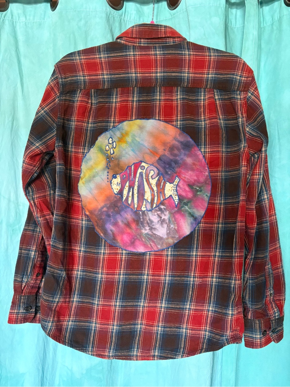 Phish Upcycled Flannel
